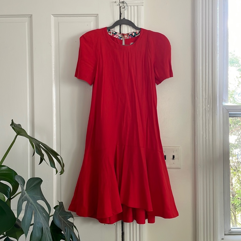 Maeve by Anthropologie Red Dress